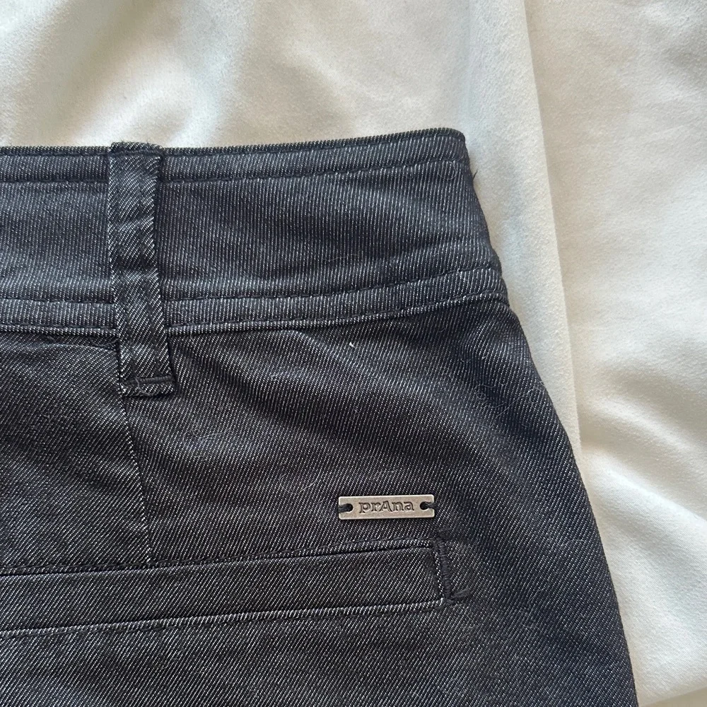 Prana Black Button-Front Mini Skirt - Picture 3 of 5